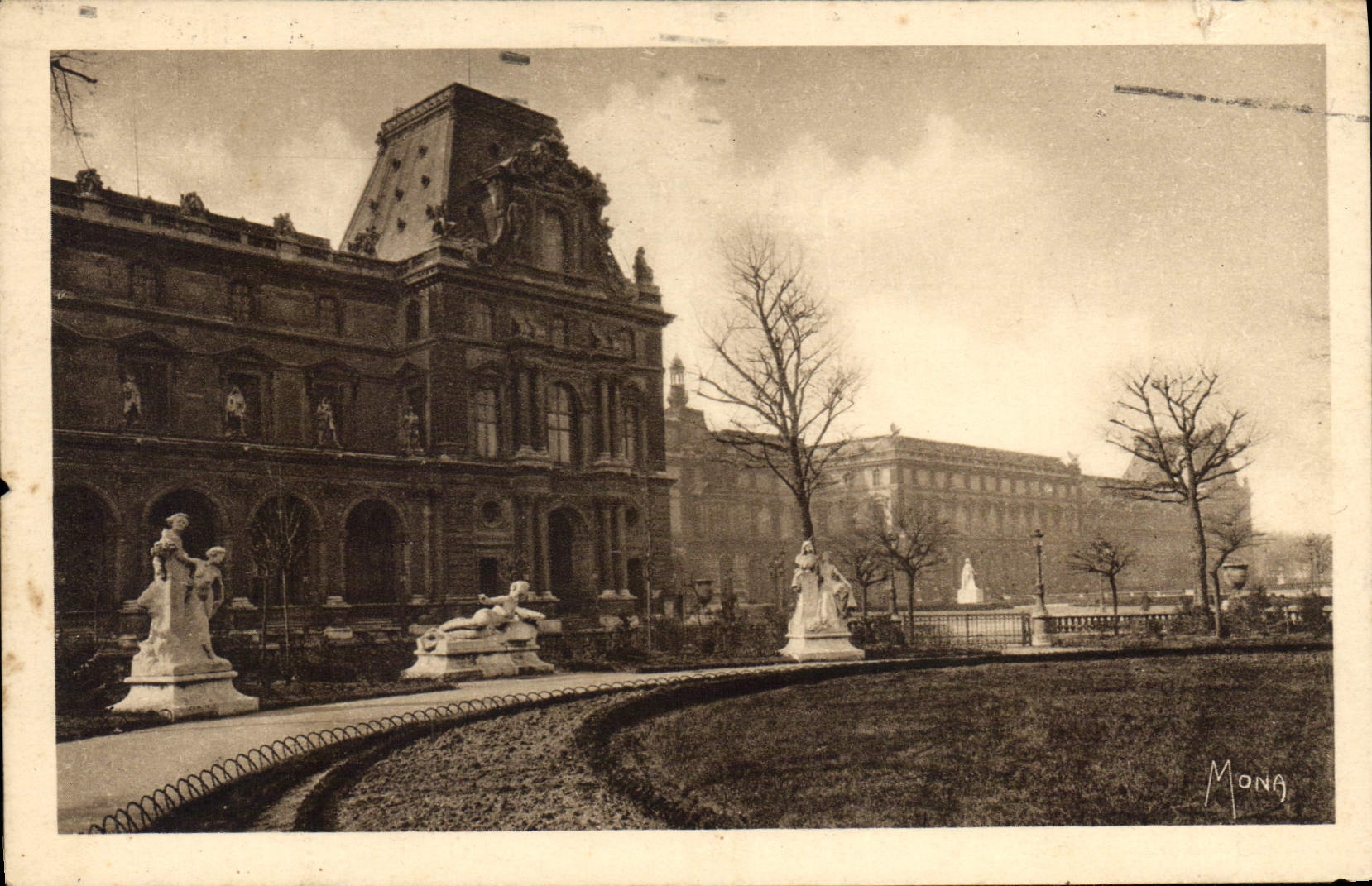 CPA Paris Le Louvre