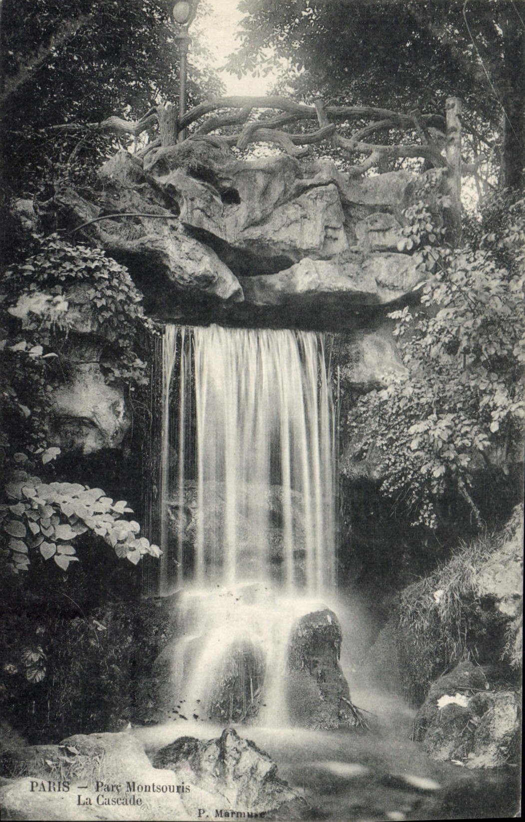 CPA Paris Parc Montsouris La Cascade
