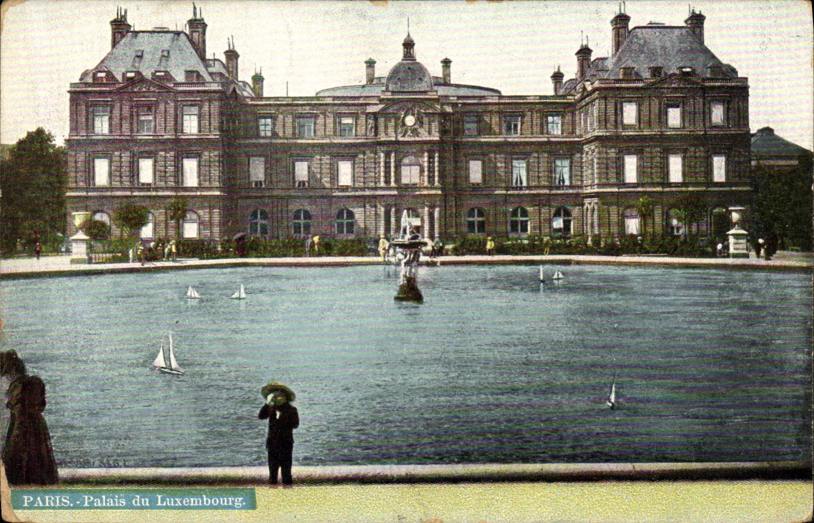 CPA Paris Palais du Luxembourg