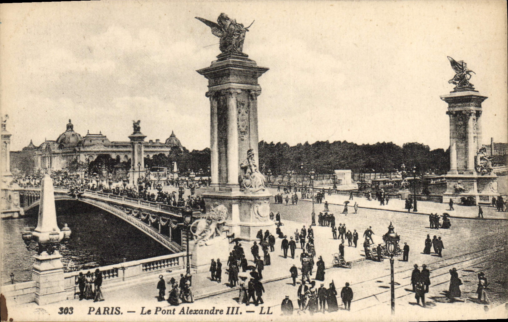 CPA Paris Le Pont Alexandre III