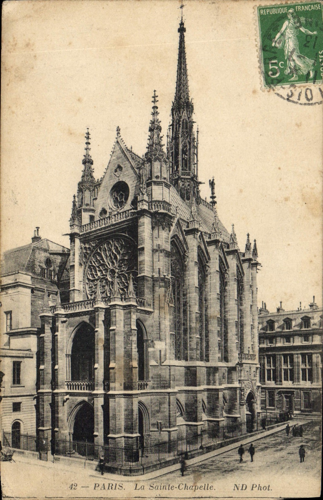 CPA Paris La Sainte Chapelle