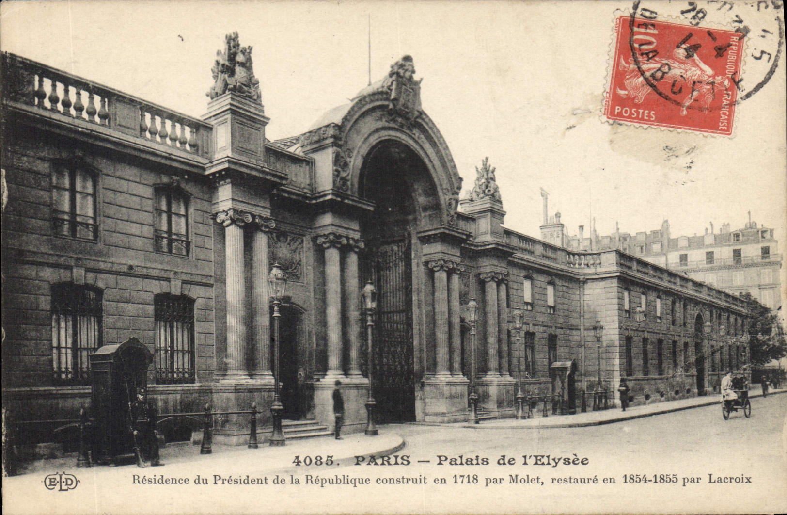 CPA Paris Palais de l'Elysee