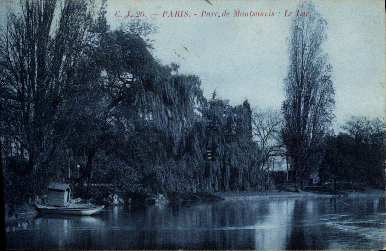 CPA Paris Parc de Montsouris Le Lac