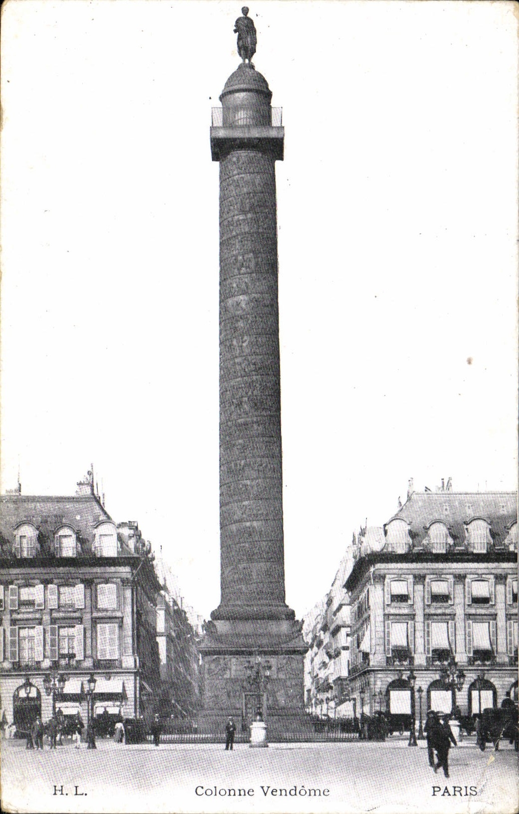 CPA Paris Colonne Vendome