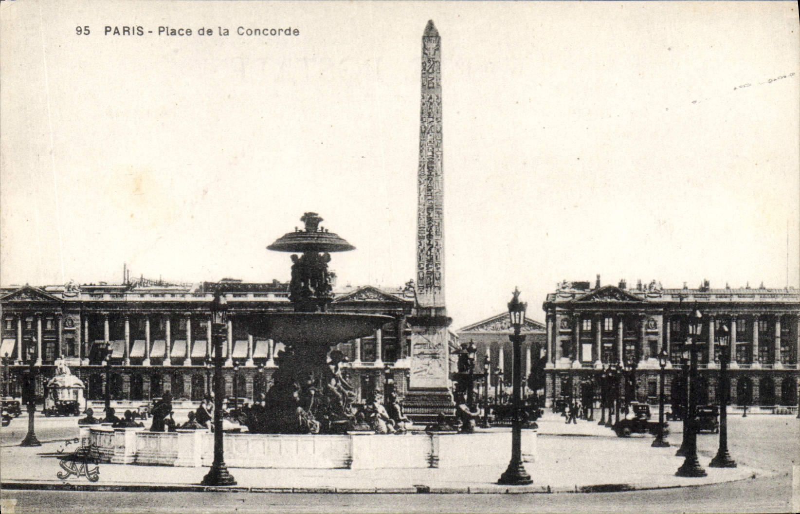 CPA Paris Place de la Concorde