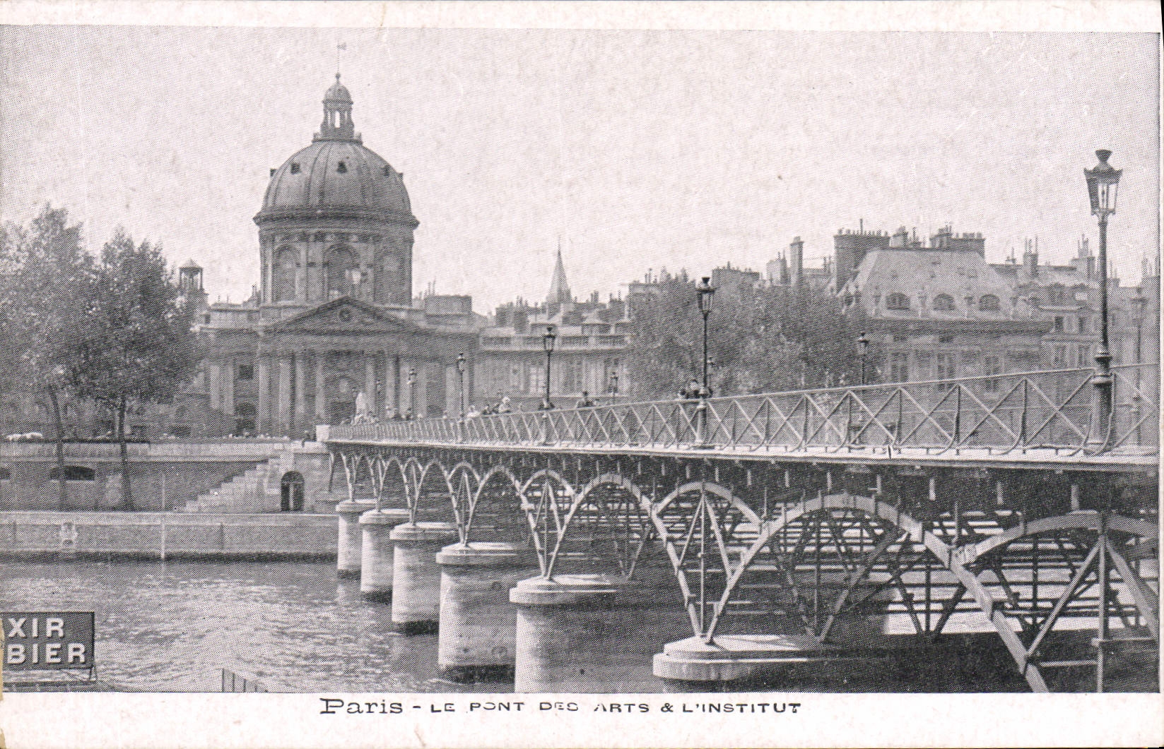 CPA Paris Le Pont Des Arts & L'institut
