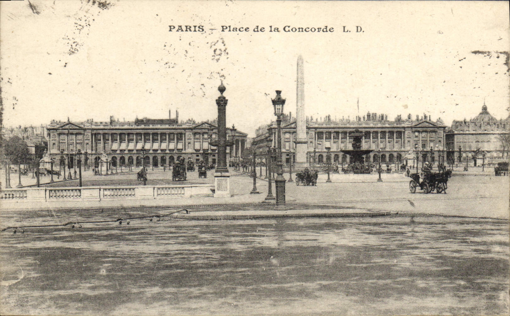 CPA Paris Place de la Concorde