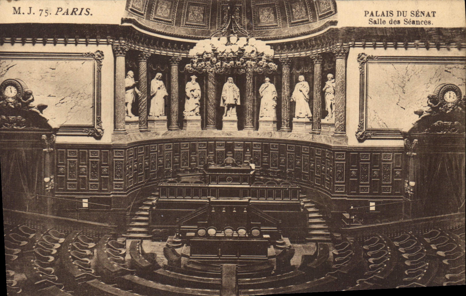 CPA Paris Palais du Senat Salle des Seances