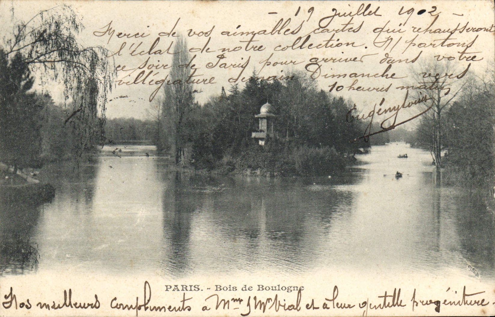CPA Paris Bois de Boulogne