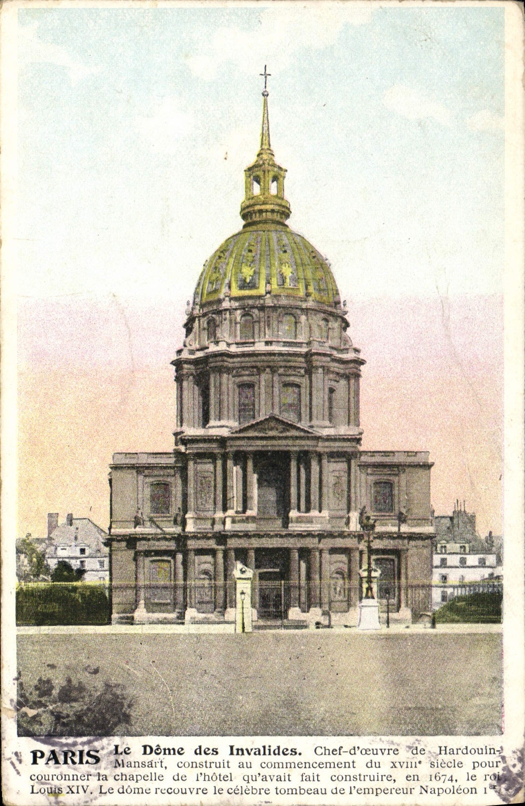CPA Paris Le Dome des Invalides