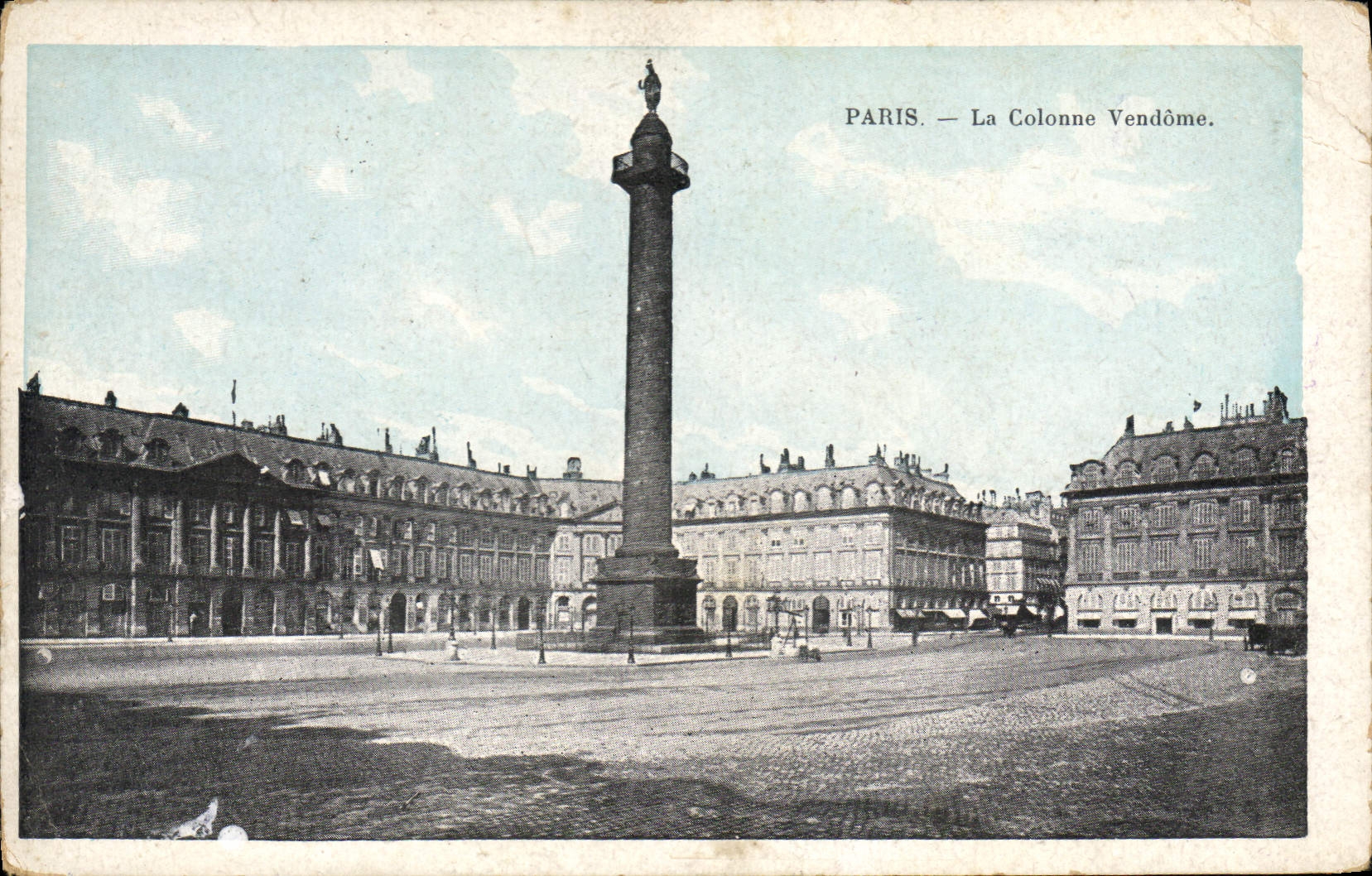 CPA Paris La Colonne Vendome