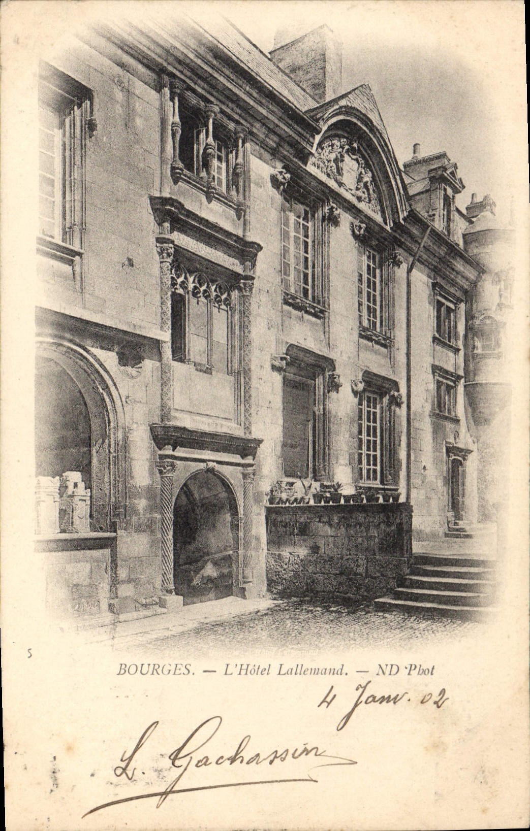 CPA Bourges L'Hotel Lallemand
