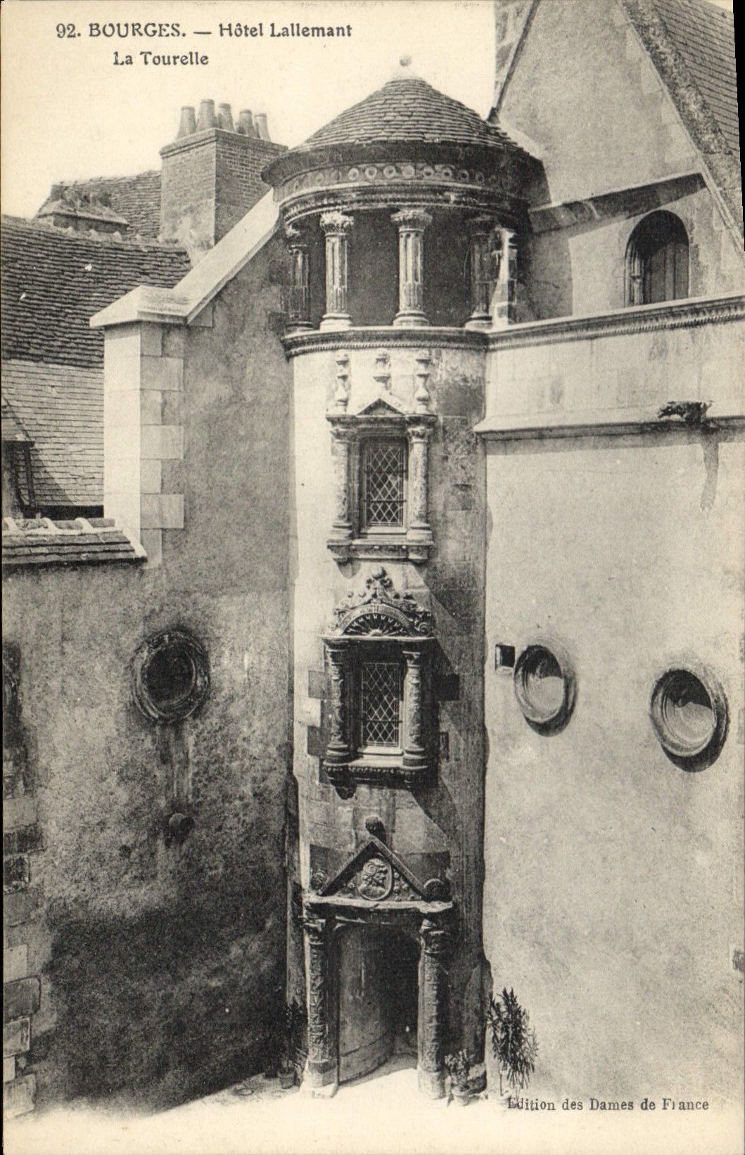 CPA Bourges Hotel Lallemant La tourelle