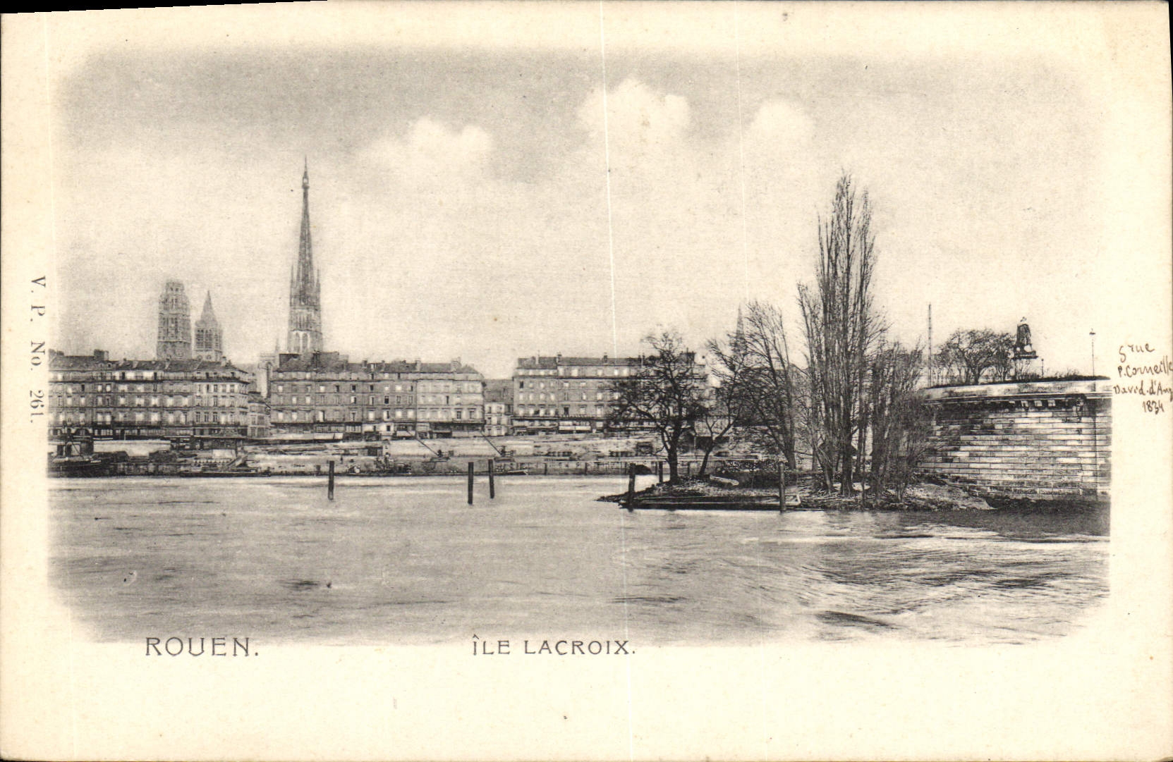 CPA Rouen Ile Lacroix