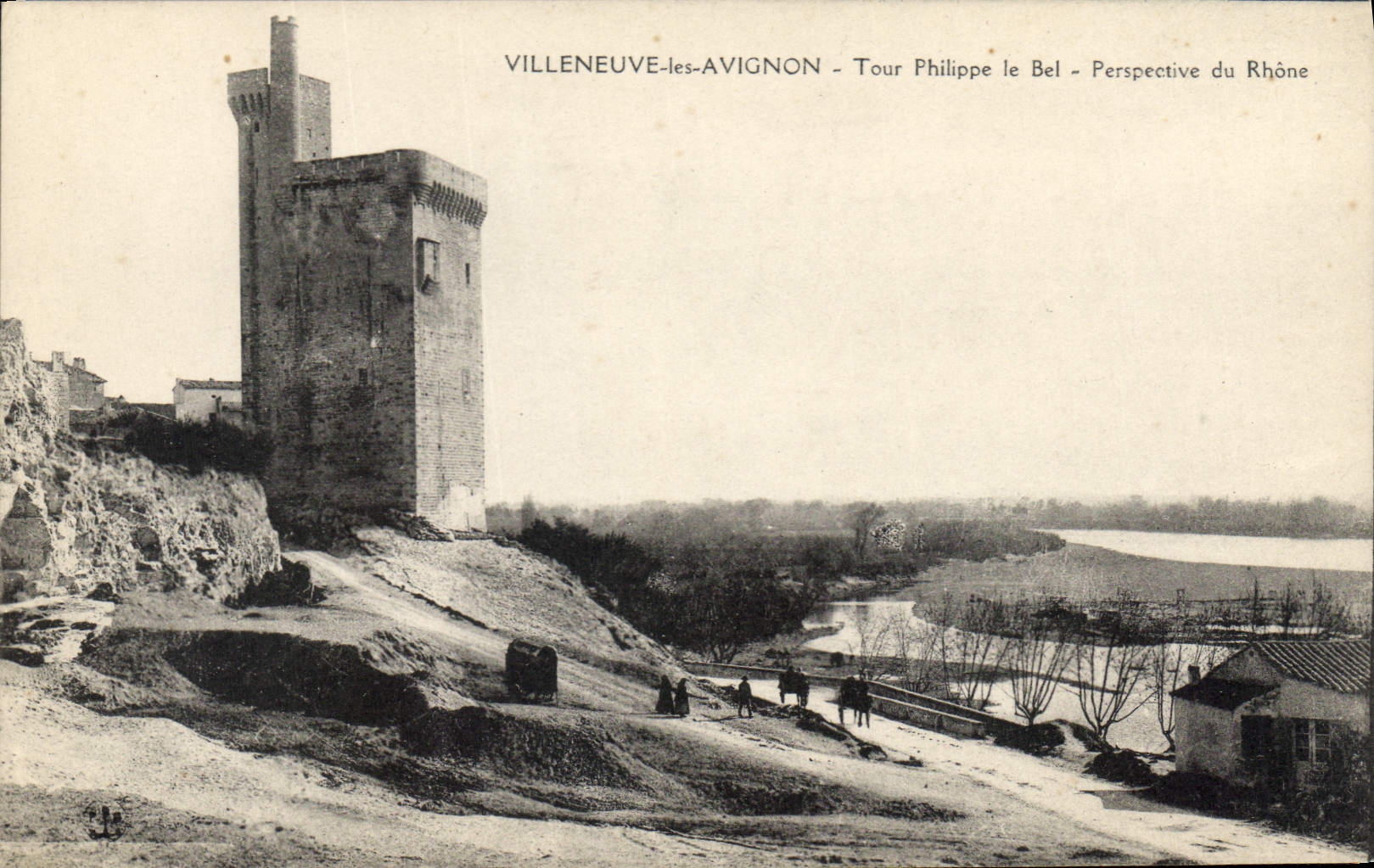 CPA Villeneuve les Avignon Tour Philippe le Bel