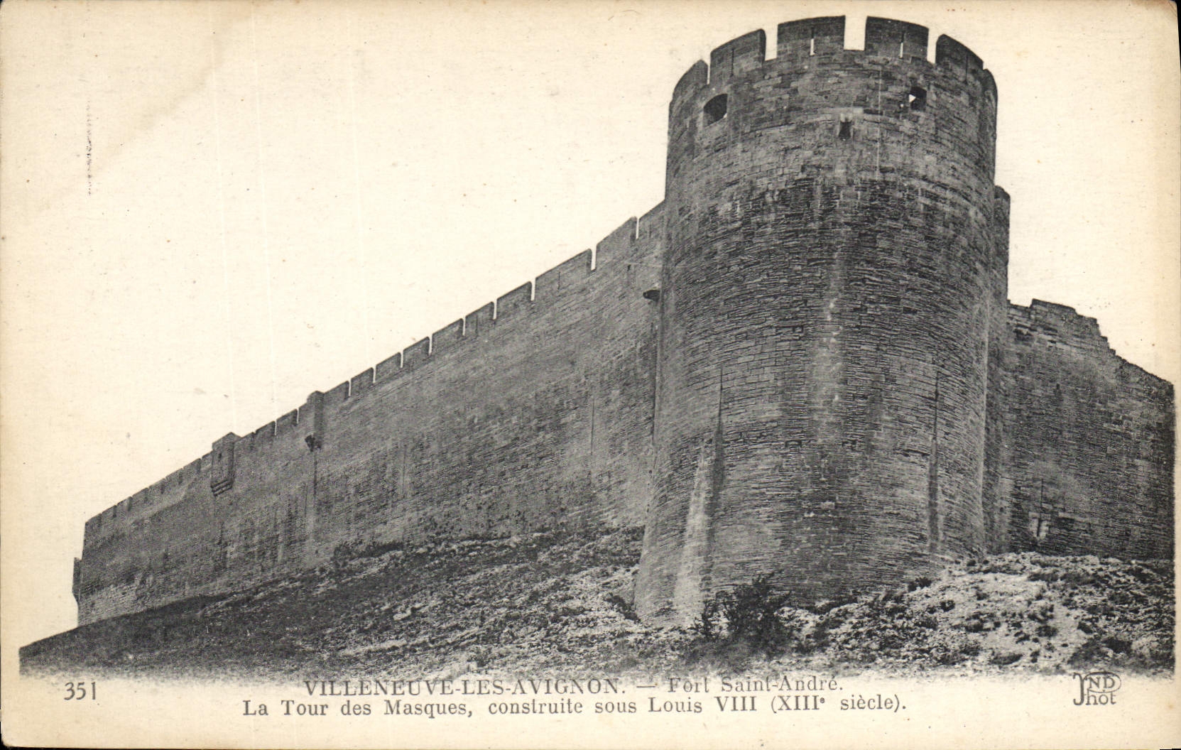CPA Villeneuve les Avignon Fort Saint Andre