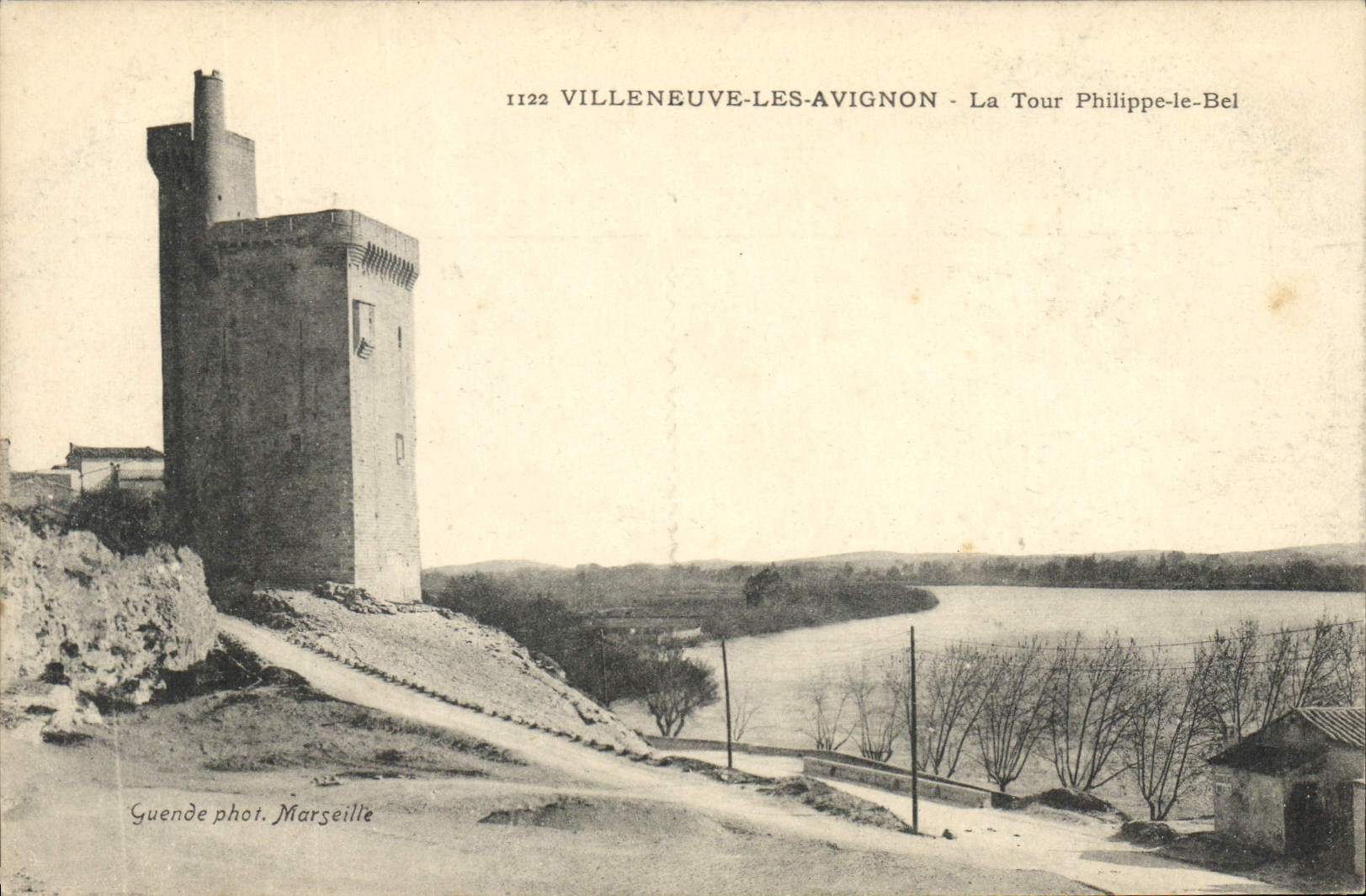 CPA Villeneuve les Avignon La Tour Philippe le Bel