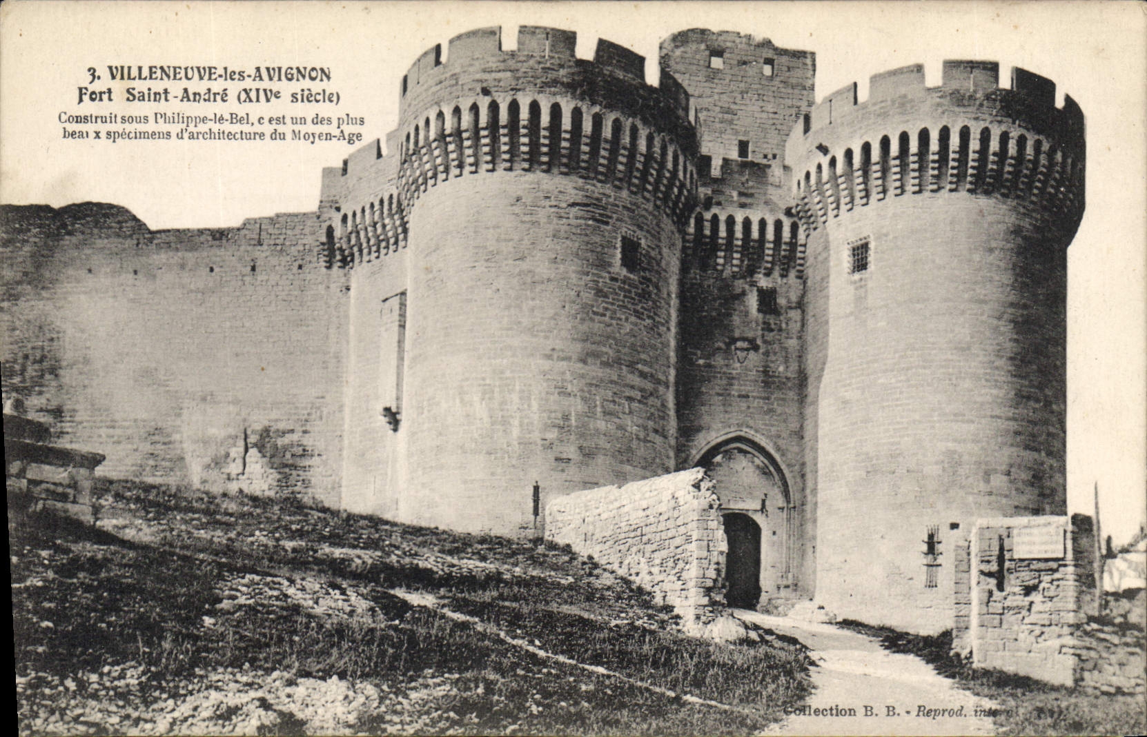 CPA Villeneuve les Avignon Fort Saint Andre