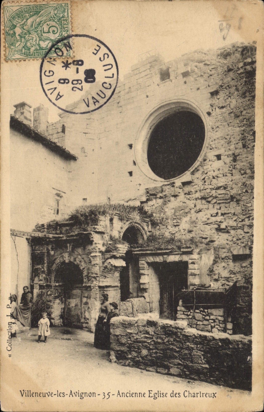 CPA Villeneuve les Avignon Ancienne Eglise des Chartreux