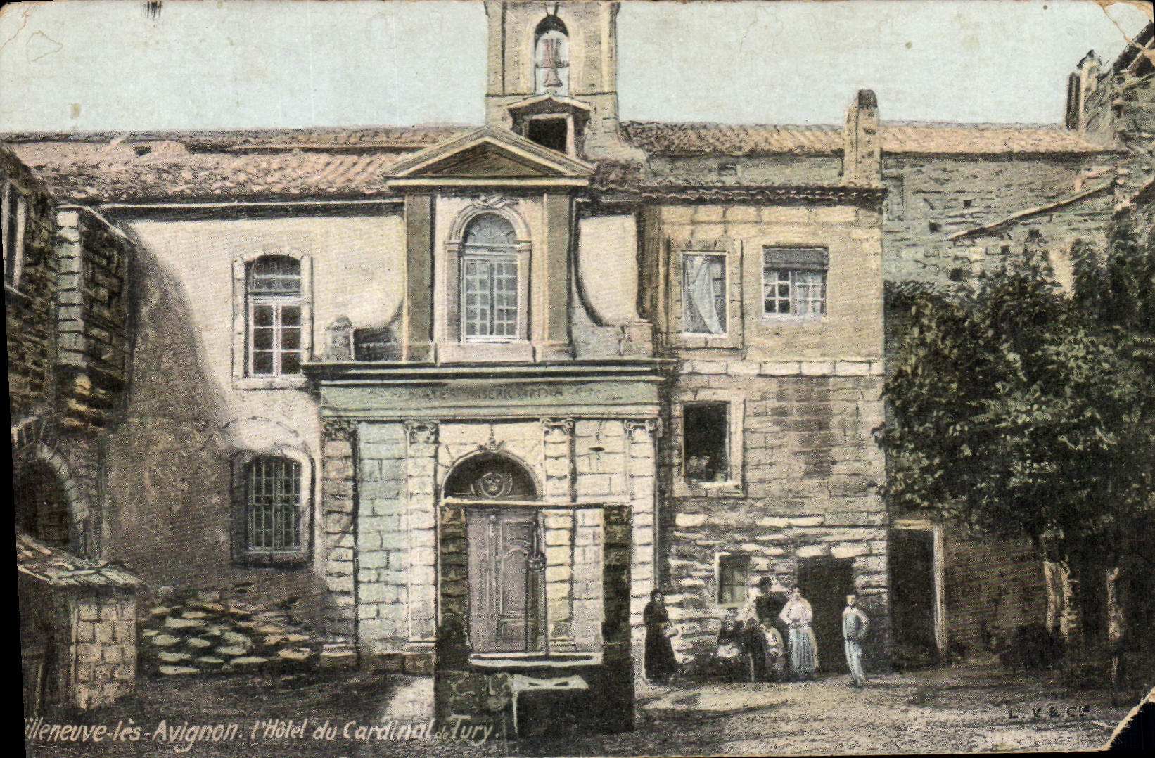 CPA Villeneuve les Avignon L'Hotel du Cardinal Tury