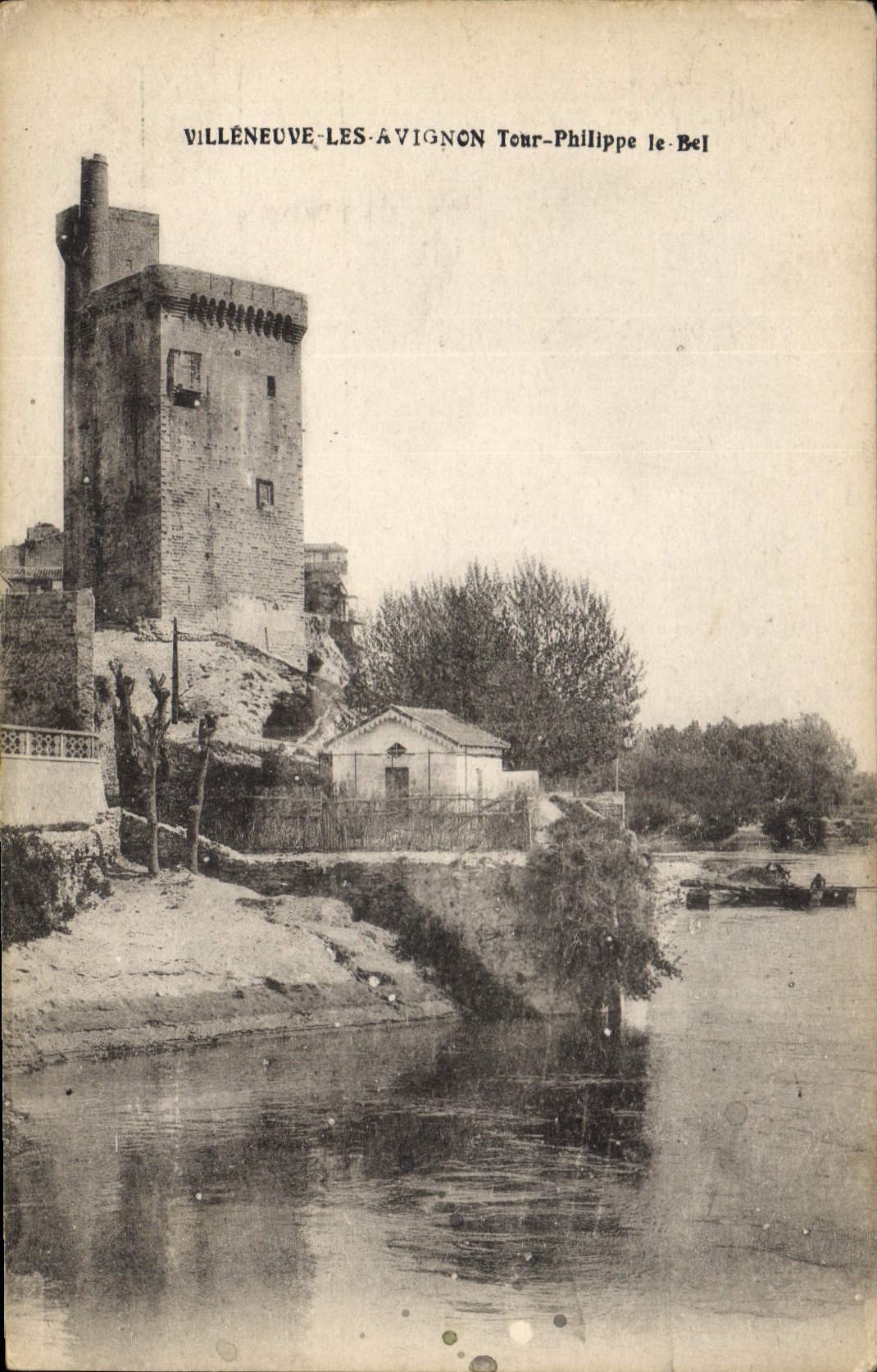 CPA Villeneuve les Avignon Tour Philippe le Bel