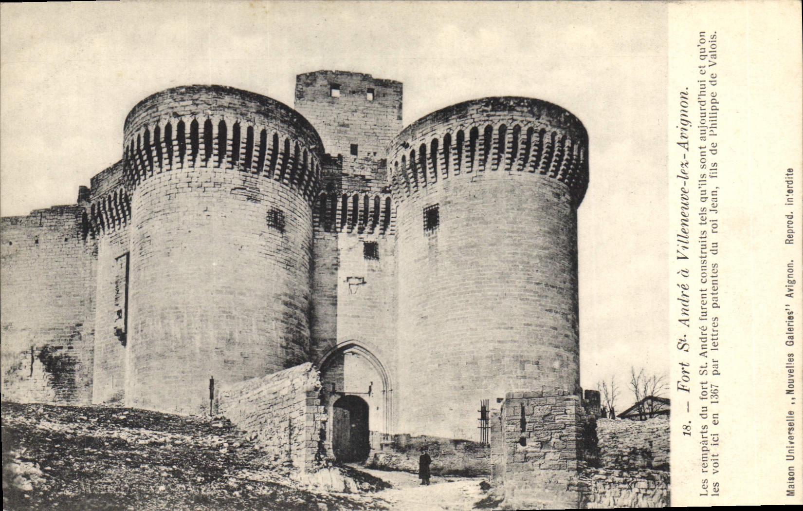 CPA Villeneuve les Avignon Fort St Andre