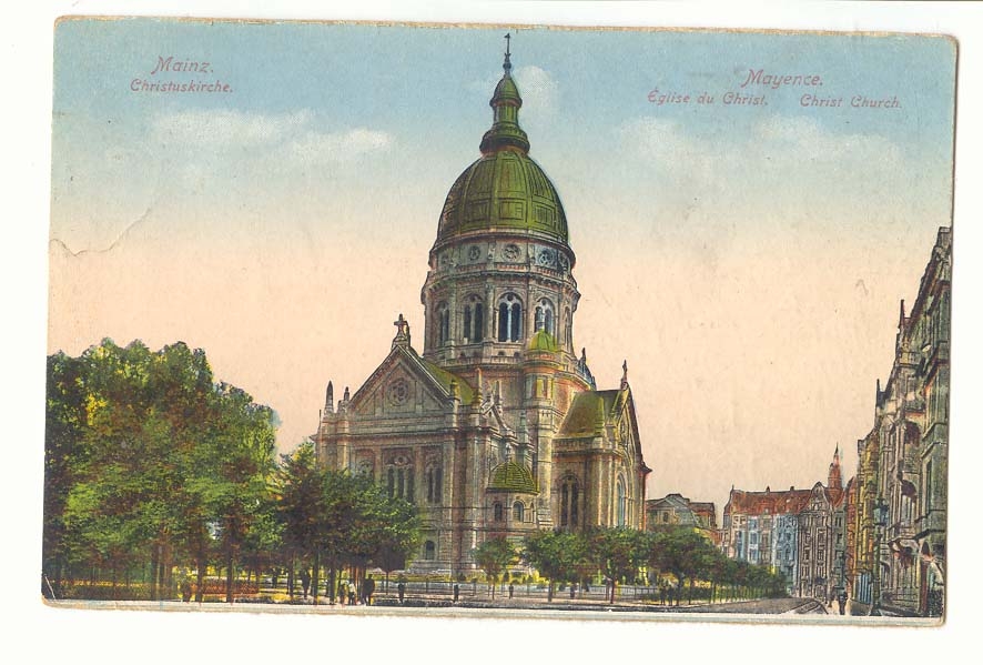Allemagne Mainz Eglise du Christ