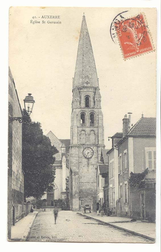 Auxerre CPA Eglise St Germain