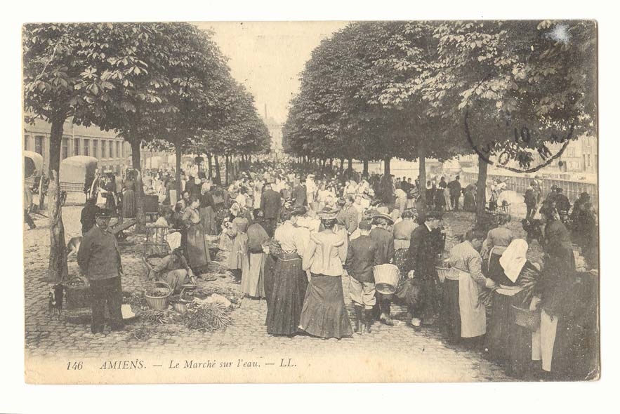 Amiens CPA Le marche sur l'eau TOP
