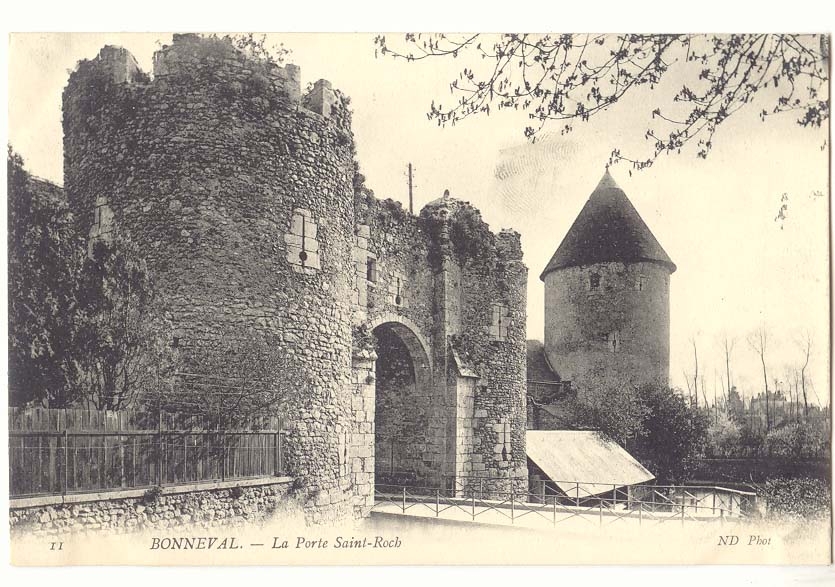 Bonneval CPA La porte Saint Roch
