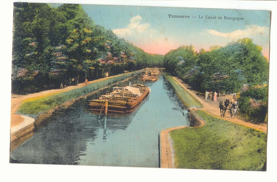 Tonnerre CPA le canal de Bourgogne