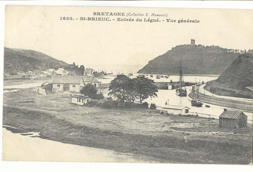 St Brieuc CPA entree du Legue Vue generale
