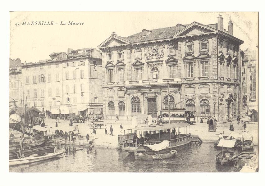 Marseille CPA La mairie (bateaux)