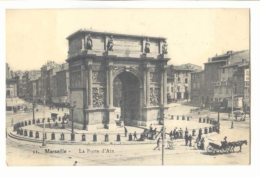 Marseille CPA La porte d'Aix