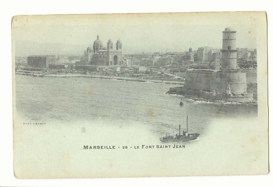 Marseille CPA Le fort Saint Jean