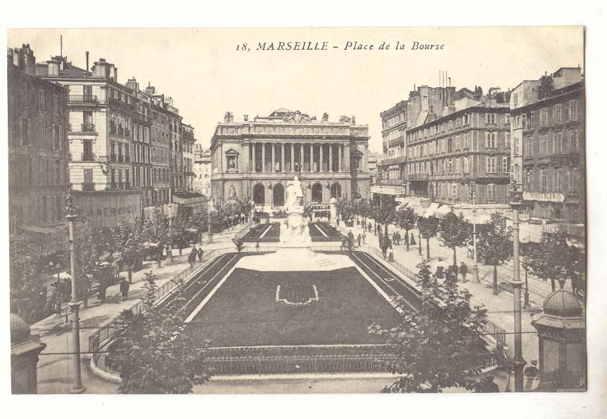 Marseille CPA Place de la Bourse