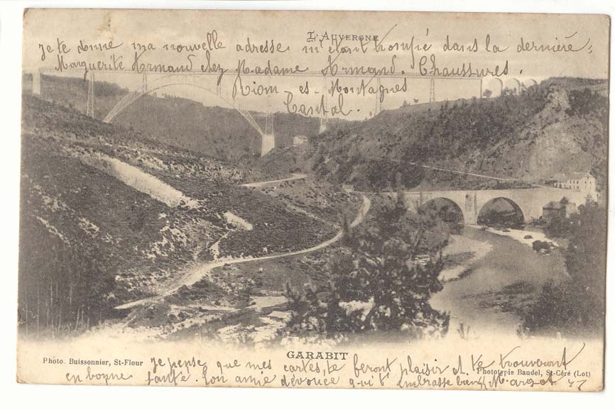 Auvergne Garabit CPA 