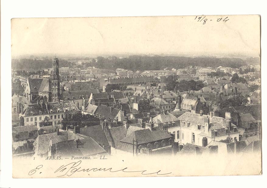 Arras CPA Panorama