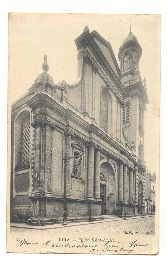 Lille CPA Eglise Saint Andre