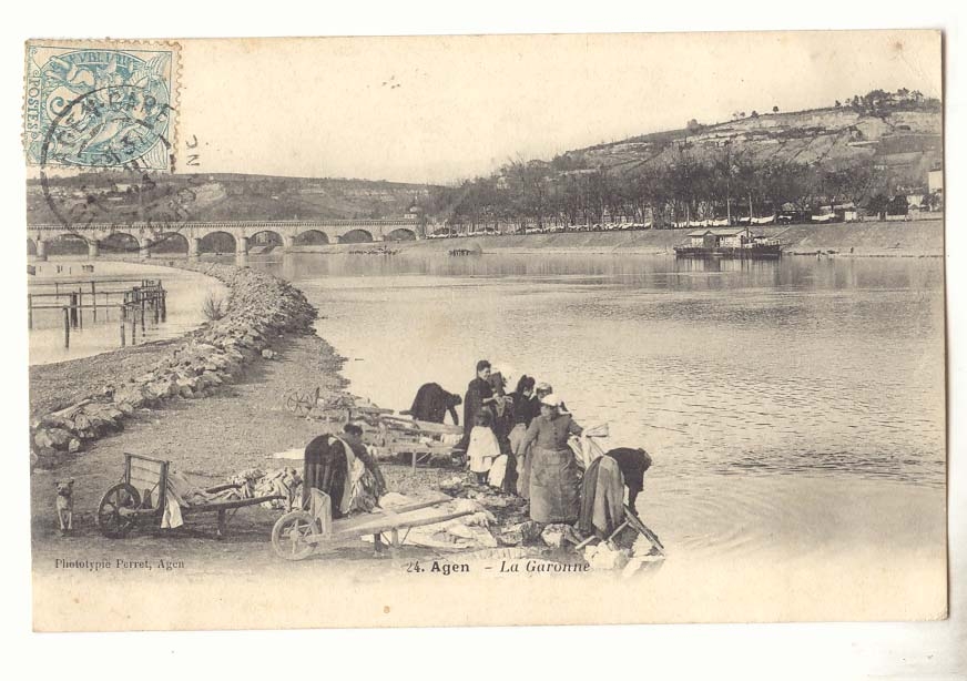 Agen CPA La Garonne (lavandieres)