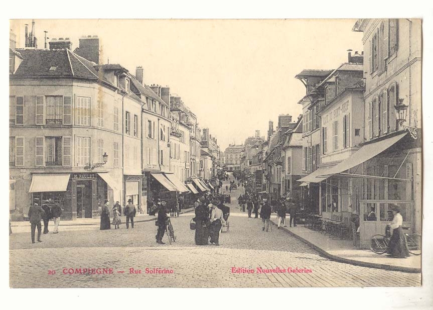 Compiegne CPA Rue Solferino