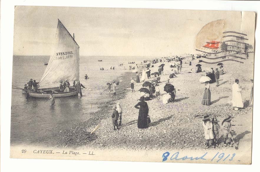 Cayeux CPA la plage (bateau)