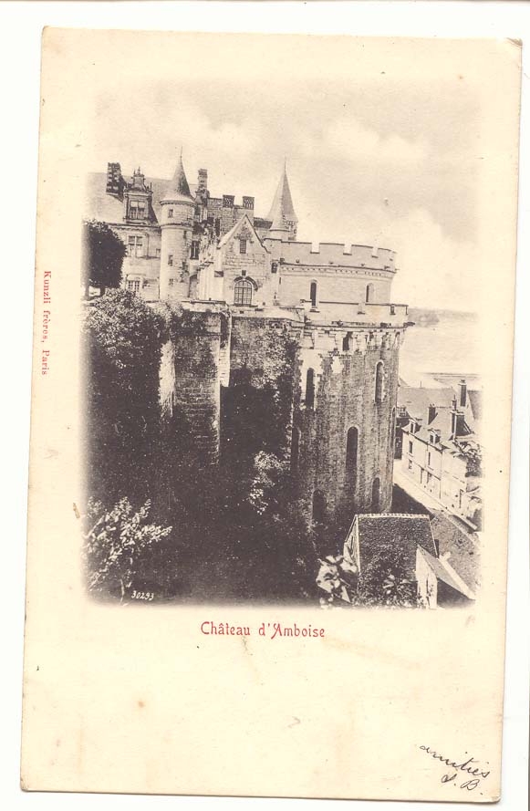 CPA Chateau d'Amboise
