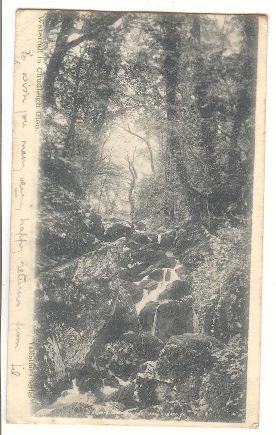 Grande Bretagne Waterfall in chudleigh Glen 
