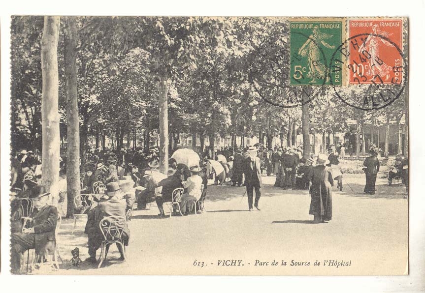 Vichy CPA Parc de la source de l'hopital