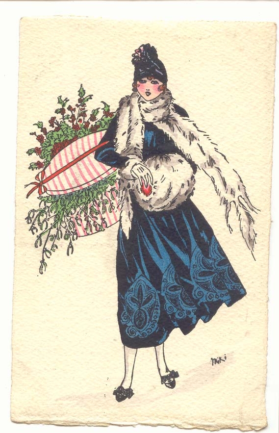 CPA Femme (mode) Fantaisie