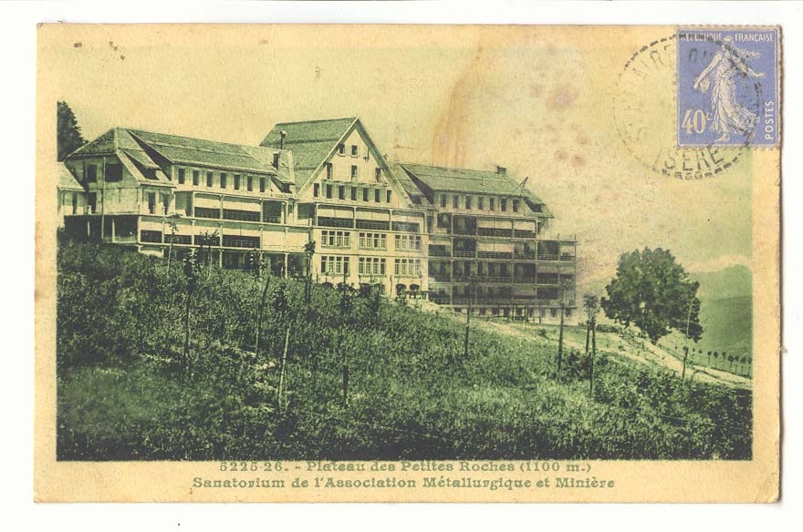 St Hilaire du Touvet CPA Sanatorium de l'association metallurgique et miniere Plateau des Petites Roches