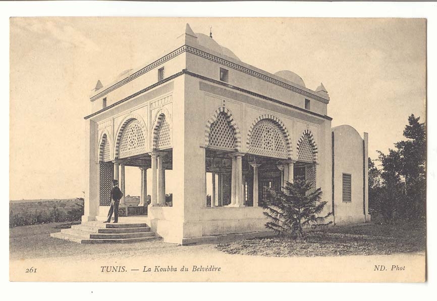 Tunisie Tunis CPA La Koubba du Belvedere