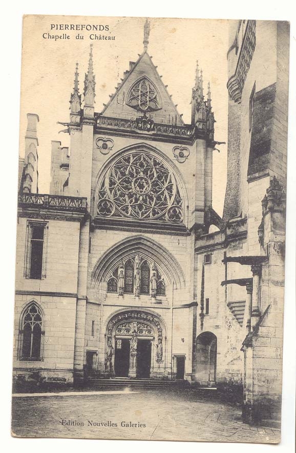 Pierrefonds CPA Chapelle du chateau