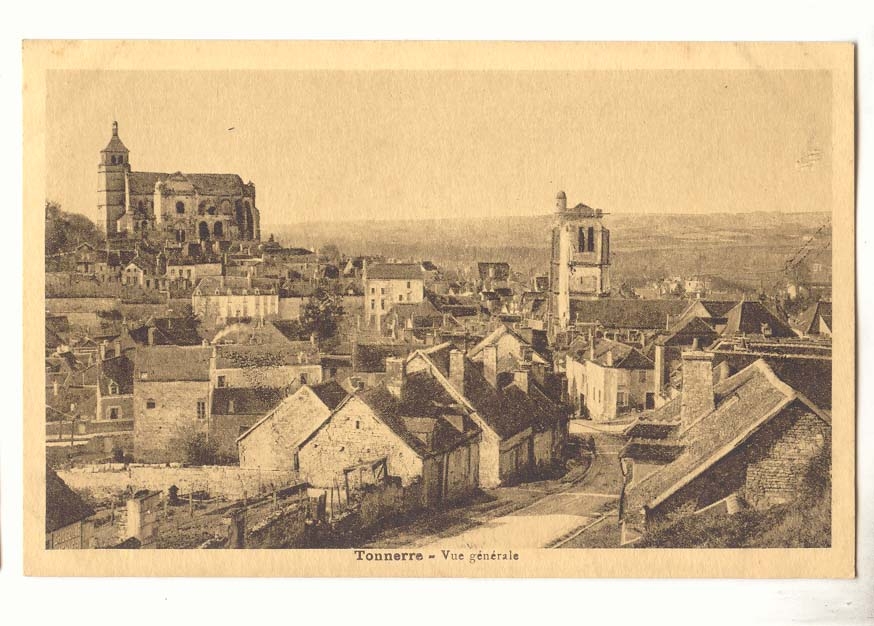 Tonnerre CPA Vue generale